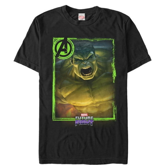 Men's Marvel Future Fight Hulk Graphic Tee Black X Large
