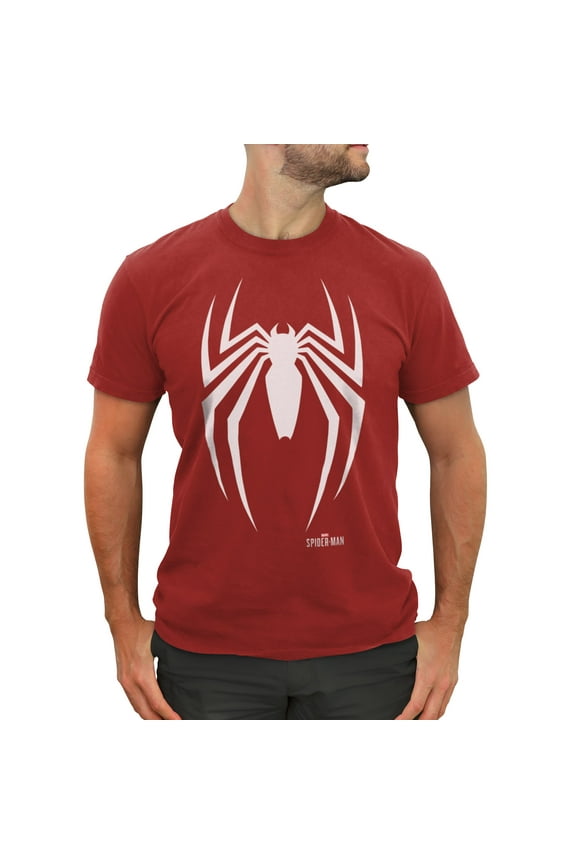 Men's Marvel Gamerverse Spider-Man Logo Graphic Tee Red 2X Large