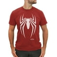 thumbnail image 1 of Men's Marvel Gamerverse Spider-Man Logo Graphic Tee Red Heather Medium, 1 of 5