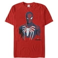 thumbnail image 1 of Men's Marvel Gamerverse Spider-Man Paint Print  Graphic Tee Red X Large, 1 of 4