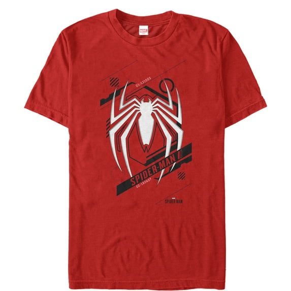 Men's Marvel Gamerverse Spider-Man Symbol Graphic Tee Red 2X Large