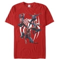thumbnail image 1 of Men's Marvel Gamerverse Spider-Man Trio  Graphic Tee Red Large, 1 of 4
