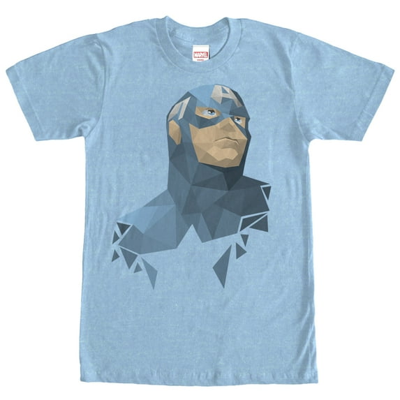 Men's Marvel Geometric Captain America Graphic T-Shirt