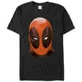 thumbnail image 1 of Men's Marvel Geometric Deadpool Mask Graphic Tee Black Large, 1 of 4