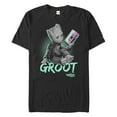 thumbnail image 1 of Men's Marvel Groot Awesome Mix Neon  Graphic T-Shirt, 1 of 4