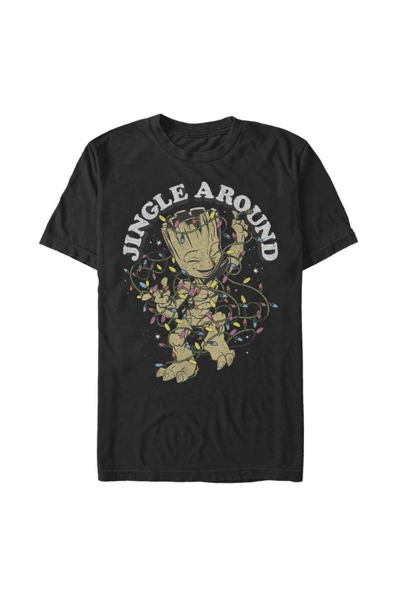 Men's Marvel Groot Jingle Around Graphic T-Shirt