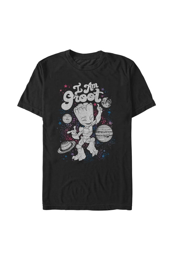 Men's Marvel: Guardians of the Galaxy I Am Groot Space Dance Graphic T-Shirt