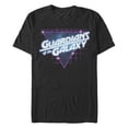 thumbnail image 1 of Men's Marvel: Guardians of the Galaxy Neon Shape Guardians Logo  Graphic T-Shirt, 1 of 4