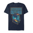 thumbnail image 1 of Men's Marvel Guardians of the Galaxy Vol. 2 Star-Lord Cover  Graphic Tee Navy Blue Medium, 1 of 4
