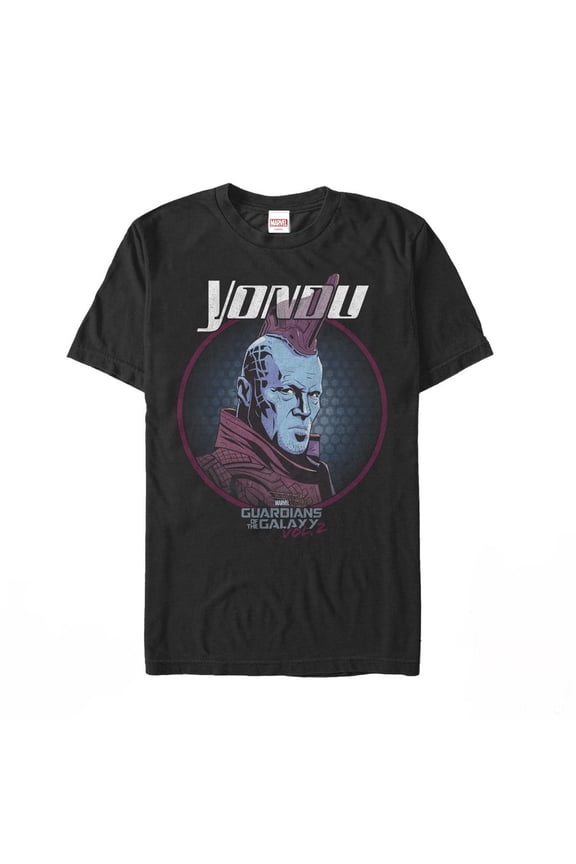 Men's Marvel Guardians of the Galaxy Vol. 2 Yondu Circle  Graphic Tee Black Small