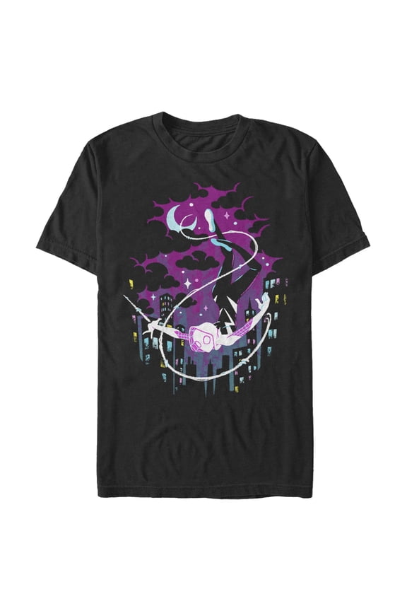 Men's Marvel Gwen Stacy Cloudy Night Graphic T-Shirt