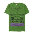 thumbnail image 1 of Men's Marvel Halloween Hulk Classic Costume  Graphic Tee Kelly Green X Large, 1 of 5