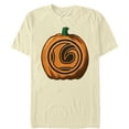 thumbnail image 1 of Men's Marvel Halloween Loki Logo Pumpkin  Graphic Tee Cream 2X Large, 1 of 3