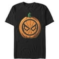 thumbnail image 1 of Men's Marvel Halloween Spider-Man Mask Pumpkin  Graphic Tee Black 3X Large, 1 of 4
