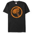 thumbnail image 1 of Men's Marvel Halloween Thor's Hammer  Graphic Tee Black Small, 1 of 4