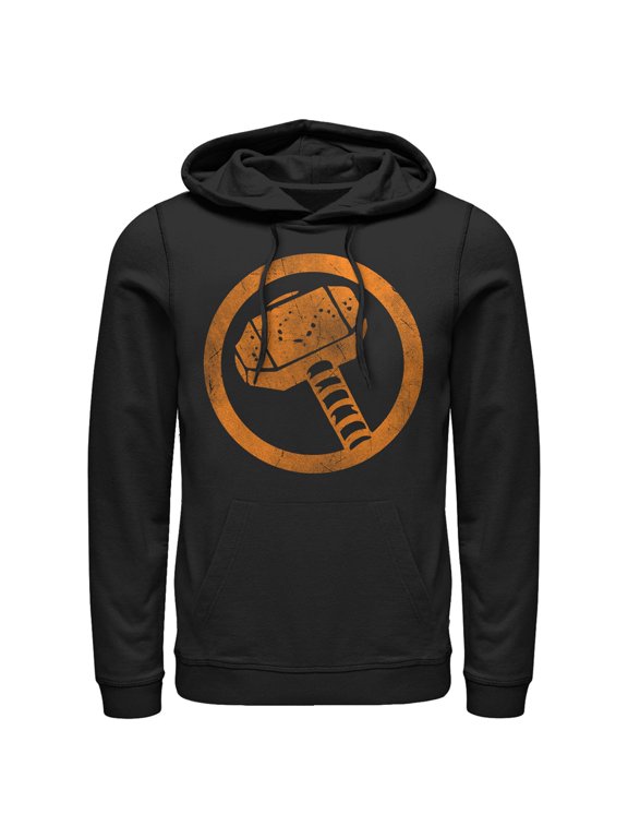 Men's Marvel Halloween Thor's Hammer Pull Over Hoodie