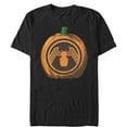 thumbnail image 1 of Men's Marvel Halloween Venom Logo Pumpkin  Graphic Tee Black 2X Large, 1 of 4