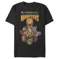 thumbnail image 1 of Men's Marvel Halloween What If The Avengers Were Monsters Graphic Tee Black Medium, 1 of 5