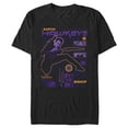 thumbnail image 1 of Men's Marvel Hawkeye Barton and Bishop Bullseye Everytime  Graphic Tee Black Large, 1 of 5