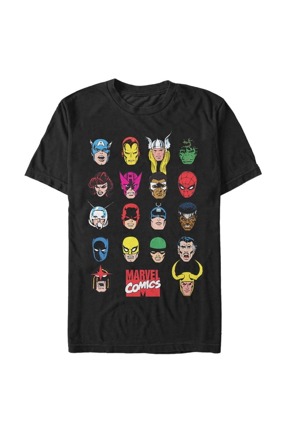 Men's Marvel Heads T-Shirt