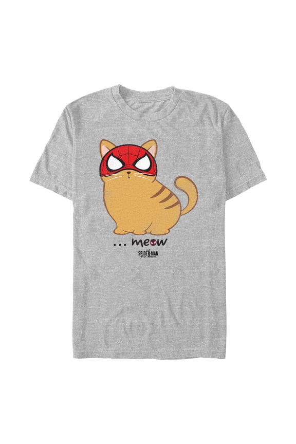Men's Marvel Hero Meow Graphic T-Shirt
