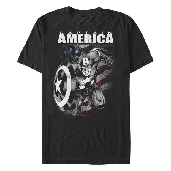 Men's Marvel Heroic Captain  Graphic T-Shirt
