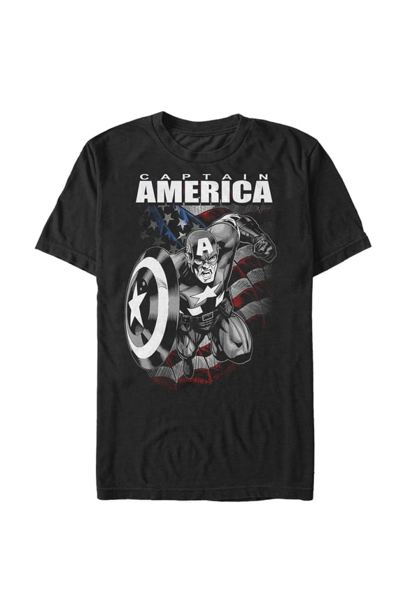 Men's Marvel Heroic Captain Graphic T-Shirt