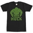 thumbnail image 1 of Men's Marvel Hulk Camo Print  Graphic Tee Black 2X Large, 1 of 4
