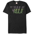 thumbnail image 1 of Men's Marvel Hulk Design  Graphic Tee Black Medium, 1 of 4