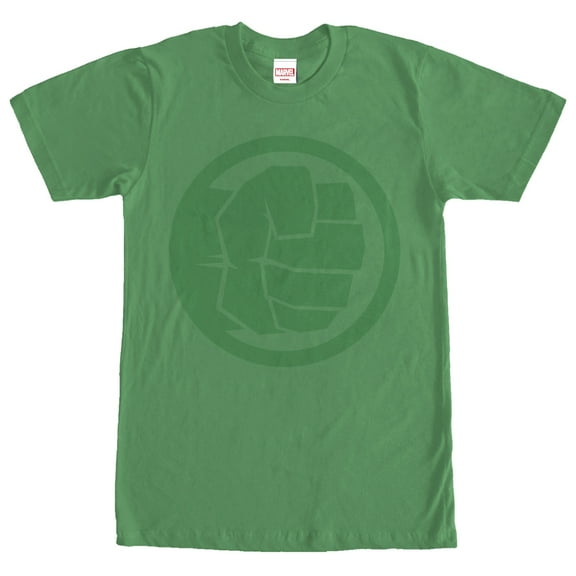 Men's Marvel Hulk Fist  Graphic Tee Kelly Green X Large