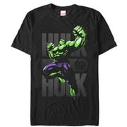Men's Marvel Hulk Logo Fist Graphic T-Shirt