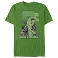 thumbnail image 1 of Men's Marvel Hulk Smash 9th Birthday  Graphic Tee Kelly Heather Large, 1 of 3