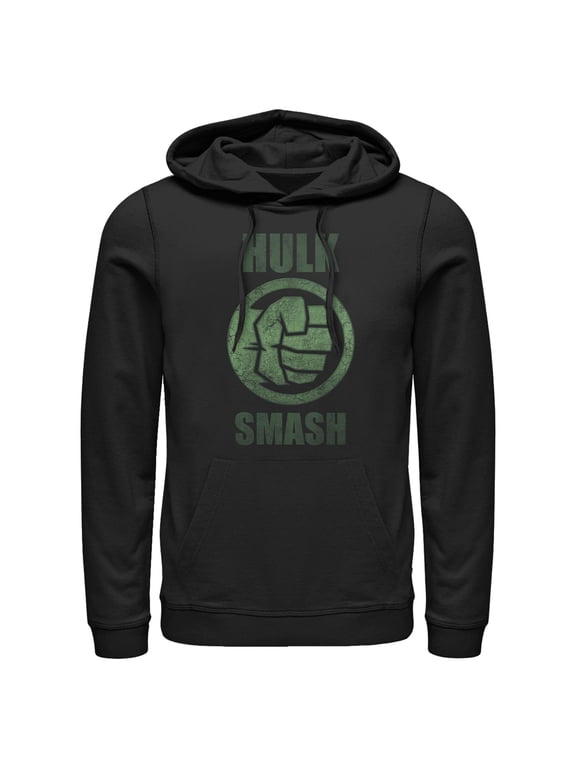 Men's Marvel Hulk Smash Pull Over Hoodie