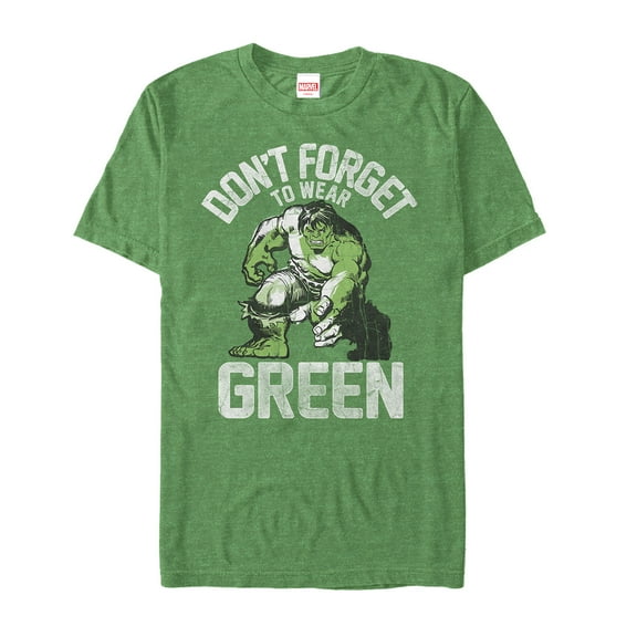 Men's Marvel Hulk Wear Green T-Shirt