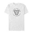 thumbnail image 1 of Men's Marvel I Am Iron Man Love 3000  Graphic Tee White 2X Large, 1 of 4
