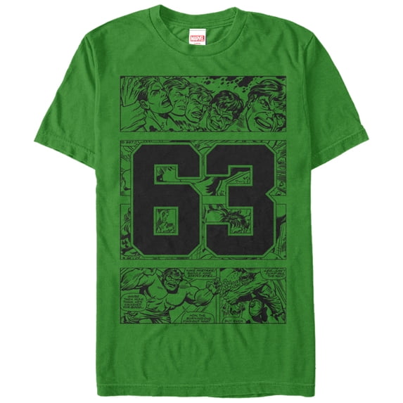 Men's Marvel Incredible Hulk 63 Graphic Tee Kelly Green Medium