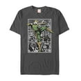 thumbnail image 1 of Men's Marvel Iron Fist Rain Battle  Graphic Tee Charcoal Medium, 1 of 4