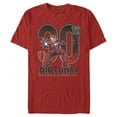 thumbnail image 1 of Men's Marvel Iron Man 30th Birthday Action Pose  Graphic Tee Red X Large, 1 of 4
