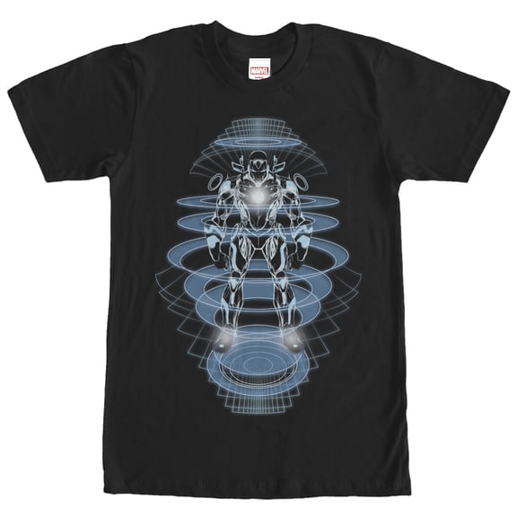 Men's Marvel Iron Man Future Graphic Tee Black 2X Large
