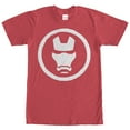 thumbnail image 1 of Men's Marvel Iron Man Mask  Graphic Tee Red Small, 1 of 4