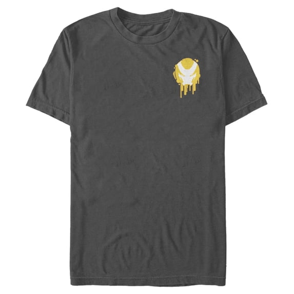 Men's Marvel Iron Man Venom Badge Graphic Tee Charcoal Medium
