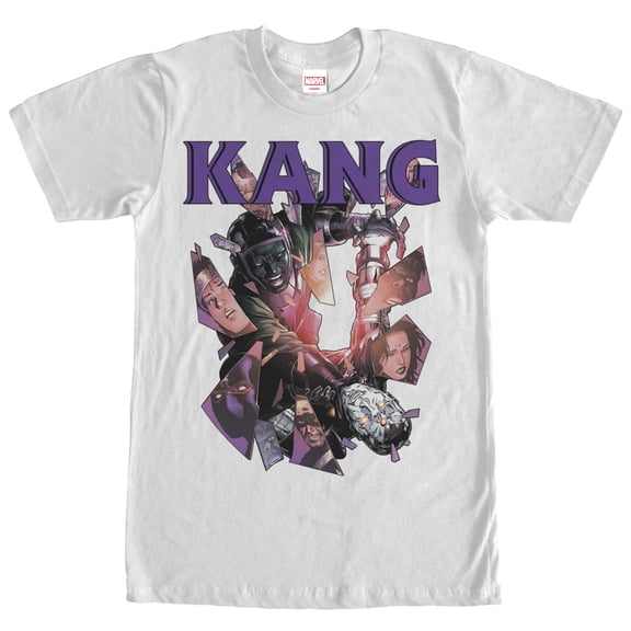 Men's Marvel Kang the Conqueror Graphic Tee White Medium