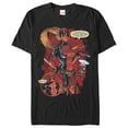 thumbnail image 1 of Men's Marvel Lady Deadpool Dare You Graphic Tee Black 4X Large, 1 of 4