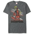 thumbnail image 1 of Men's Marvel Lady Deadpool  Graphic Tee Charcoal Heather 4X Large, 1 of 4