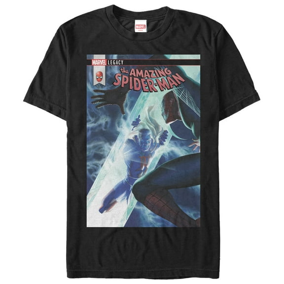 Men's Marvel Legacy Amazing Spider-Man  Graphic Tee Black Medium