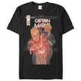 thumbnail image 1 of Men's Marvel Legacy Captain Marvel Graphic Tee Black Large, 1 of 4