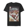 thumbnail image 1 of Men's Marvel Legacy Spider-Man vs Goblin  Graphic Tee Black 5X Large, 1 of 4