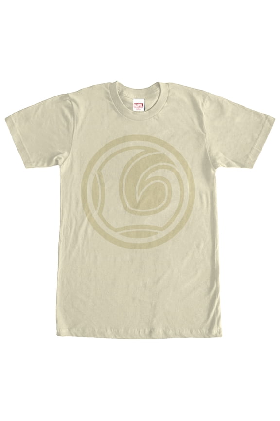 Men's Marvel Loki Emblem Graphic Tee Cream 2X Large