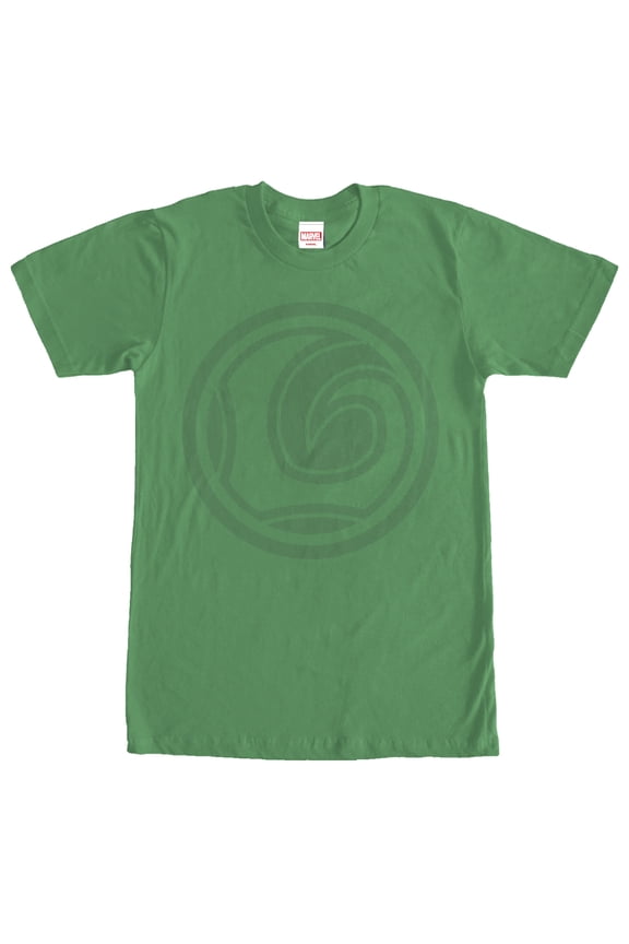 Men's Marvel Loki Emblem Graphic Tee Kelly Green Small