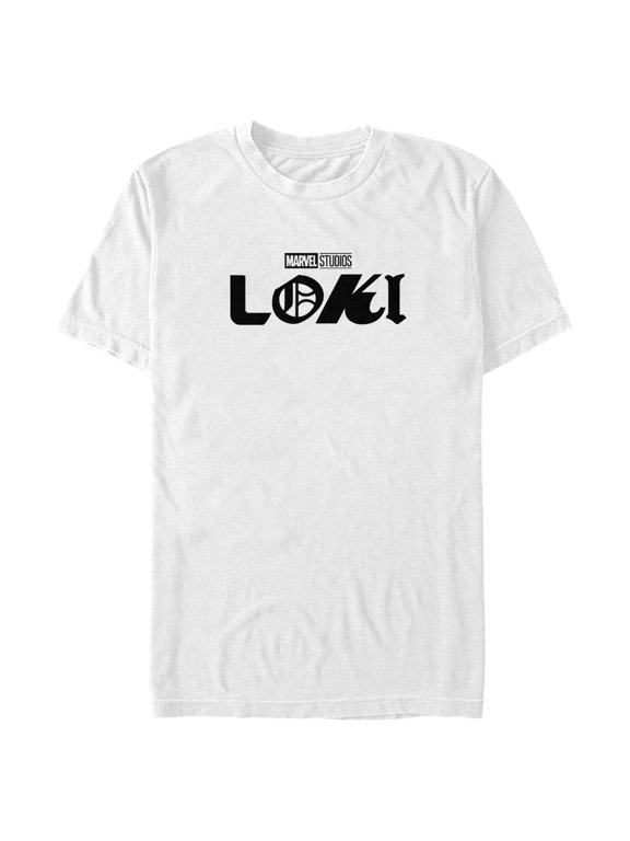 Men's Marvel Loki Logo Graphic Tee White 3X Large